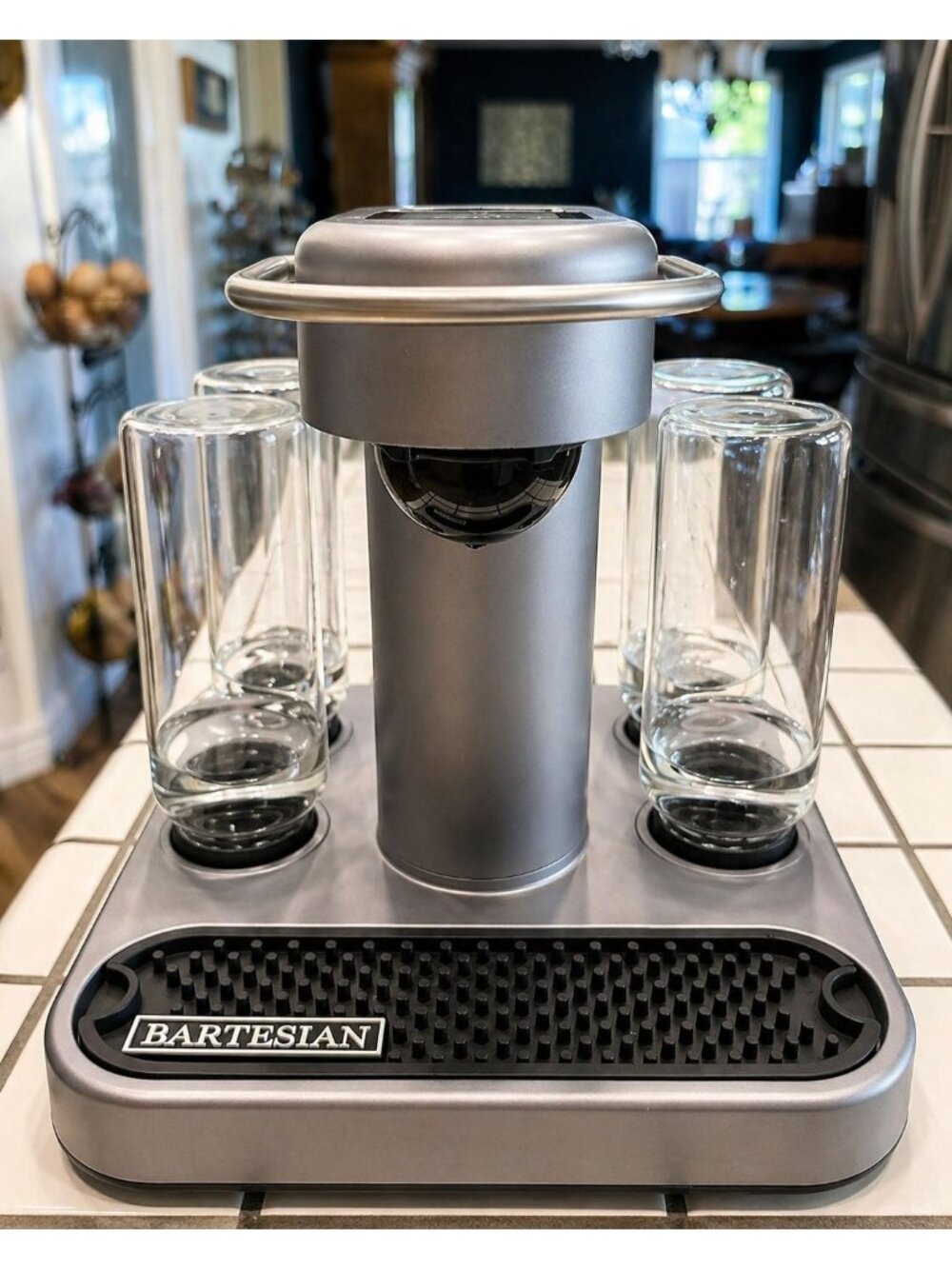 Bartesian Premium Cocktail Machine 55300 w/ 5 Glass Bottles – Gently Used